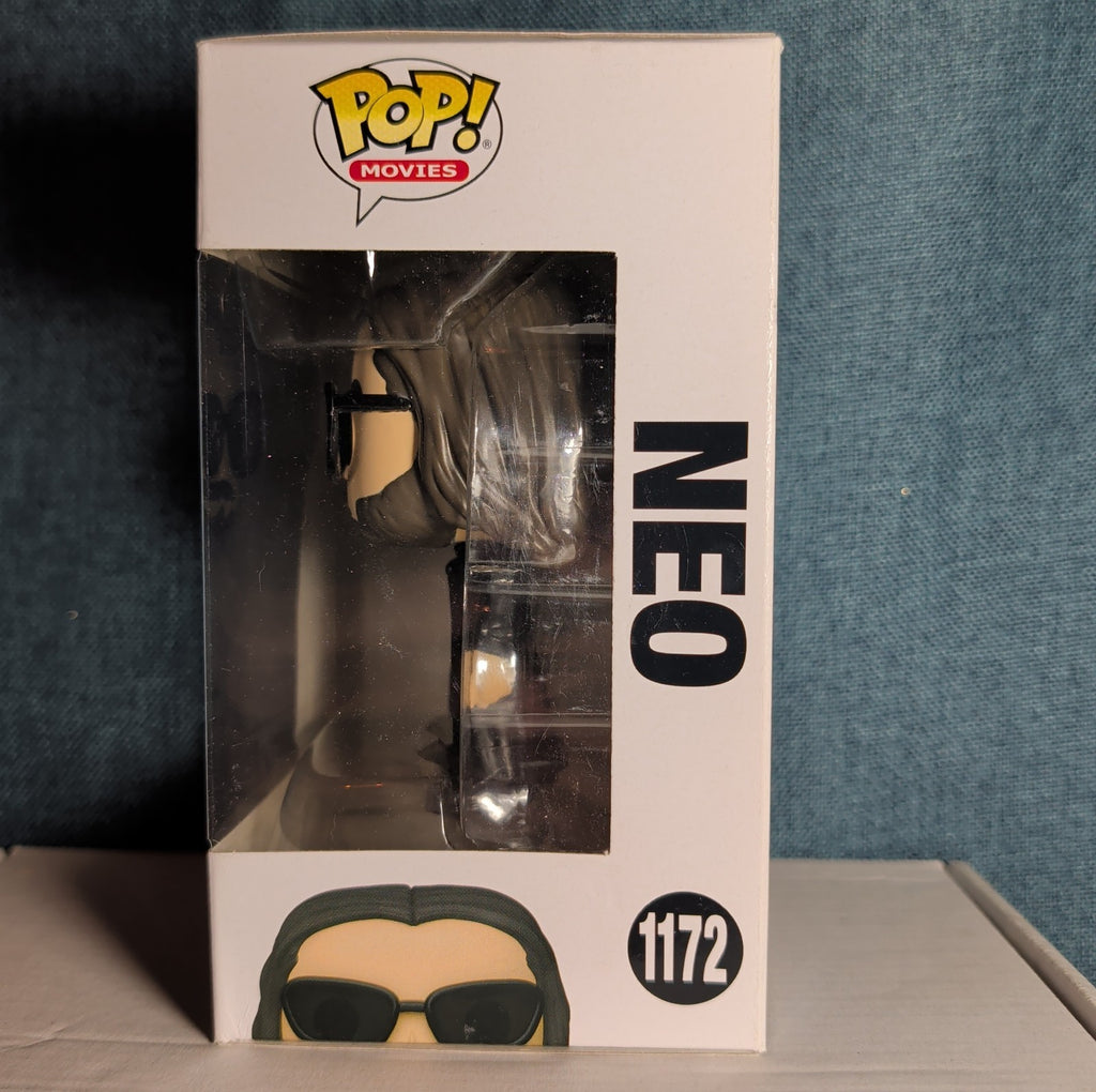 Funko Pop! Movies Matrix Neo 1172 Vinyl Figure Resurrections with Protector