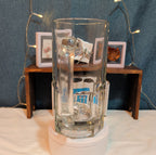 Libbey Gibraltar Super Mug 8-Inch Heavy Glass Beer Stein Vintage