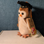 Wise TY Beanie Baby Owl Class of 1998 Graduation Gift MWMT with Tag Protector