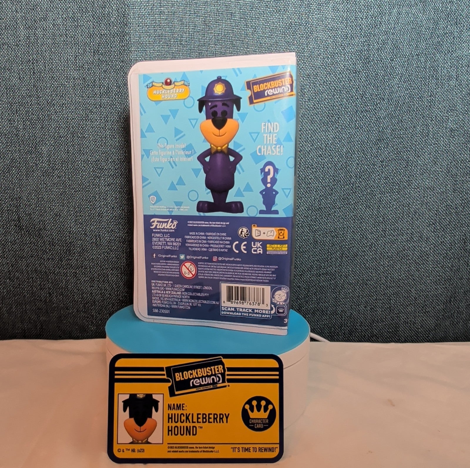 Funko REWIND Huckleberry Hound (Officer) Hanna-Barbera Huckleberry Hound Common