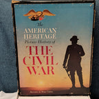 1960 American Heritage Picture History of The Civil War 2-Vol Set Bruce Catton