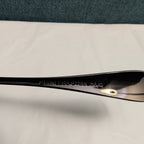 Set of 7 Black Stainless Steel Spoons 18/0 Modern Flatware Teaspoons Clean