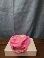 Disney Tinker Bell Hat Pink Baseball Cap "Cute but Feisty" Y2K Embroidered