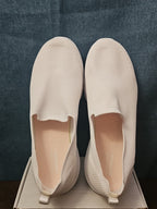 Skechers GO WALK Joy Women’s 11 White Mesh Slip On Air Cooled Goga Mat 124187
