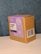 NEW Sud Scrub Antimicrobial Shower Hook Purple | Adhesive Rust-Resistant Holder