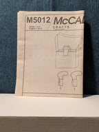 McCall's M5012 Fashion Accessories Pattern 2005 | Tote Checkbook Keyring | UNCUT