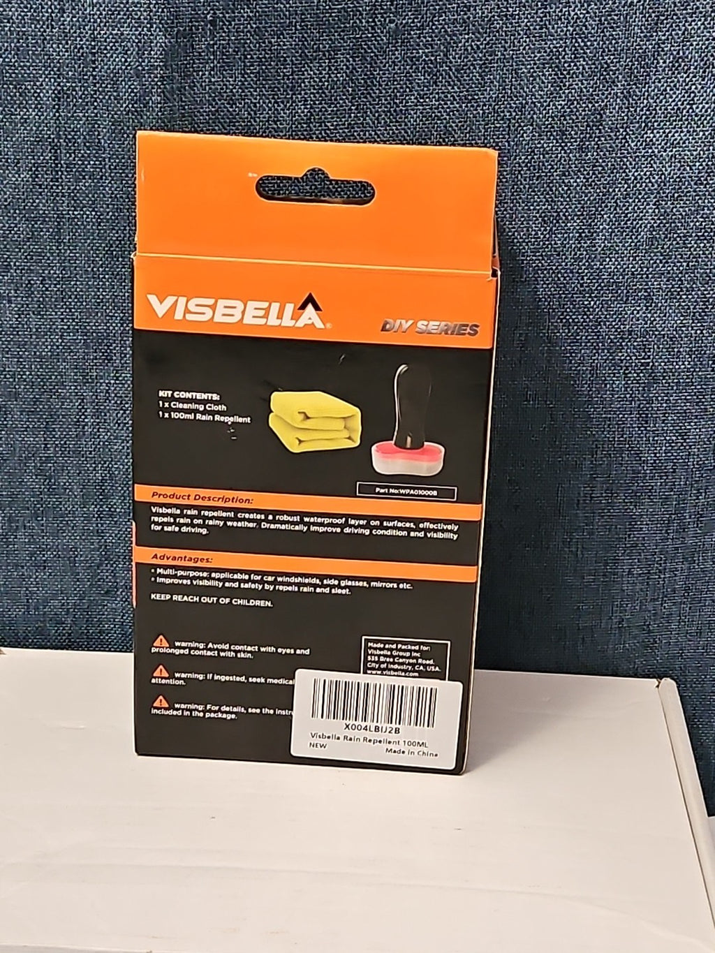 Visbella Rain Repellent DIY Kit 100ml | Hydrophobic Glass Coating Shield