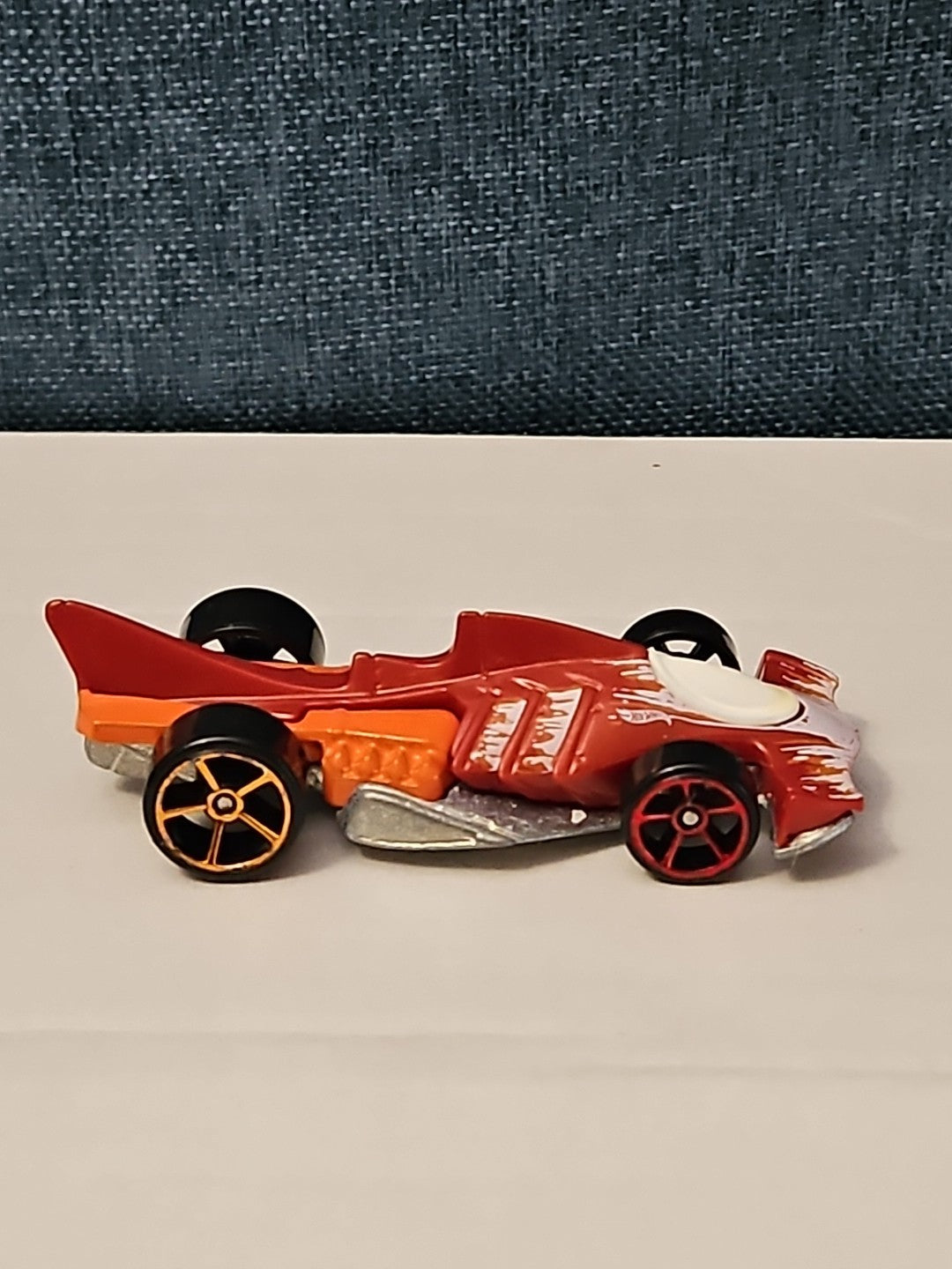 Hot Wheels Hammer Down | Red & Orange Turbine Dragster | Track Stars | Loose
