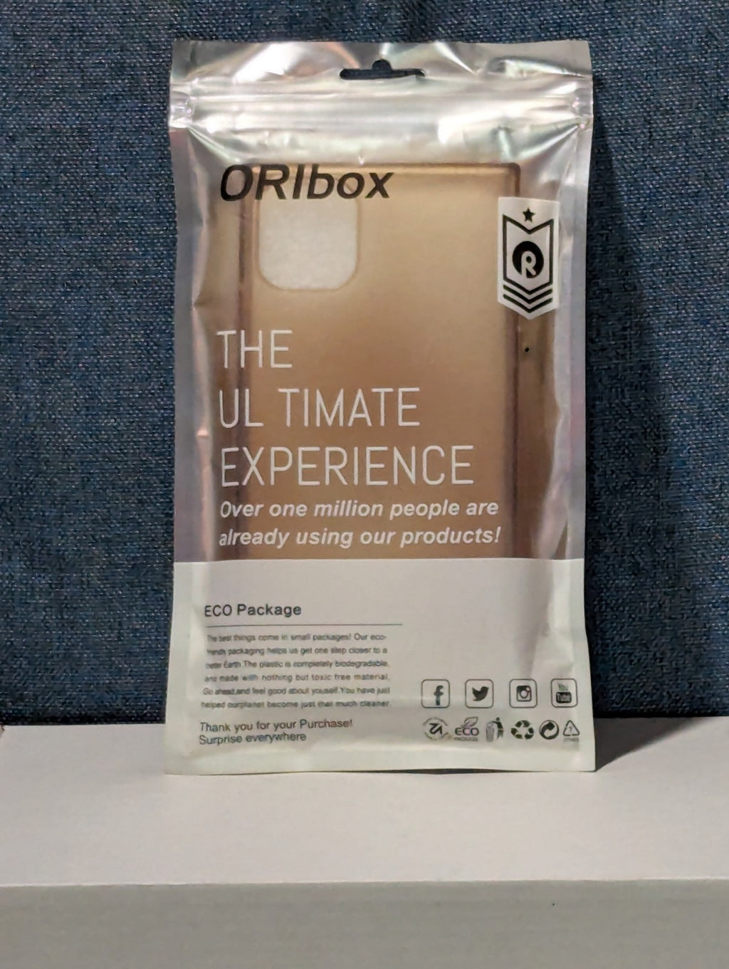 ORIbox iPhone 11 Case 6.1 Translucent Brown Shockproof Rugged Polycarbonate New
