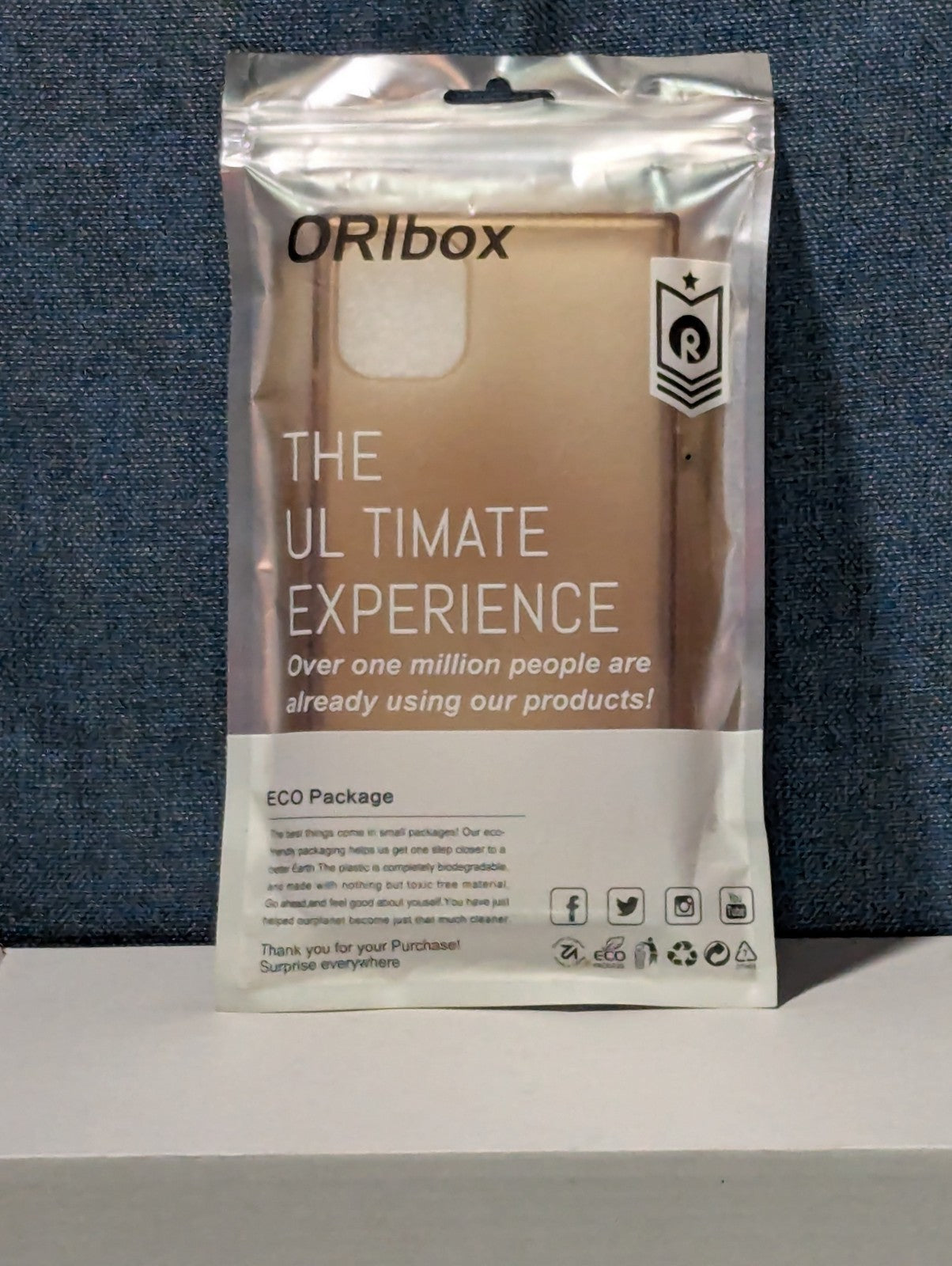 ORIbox iPhone 11 Case 6.1 Translucent Brown Shockproof Rugged Polycarbonate New