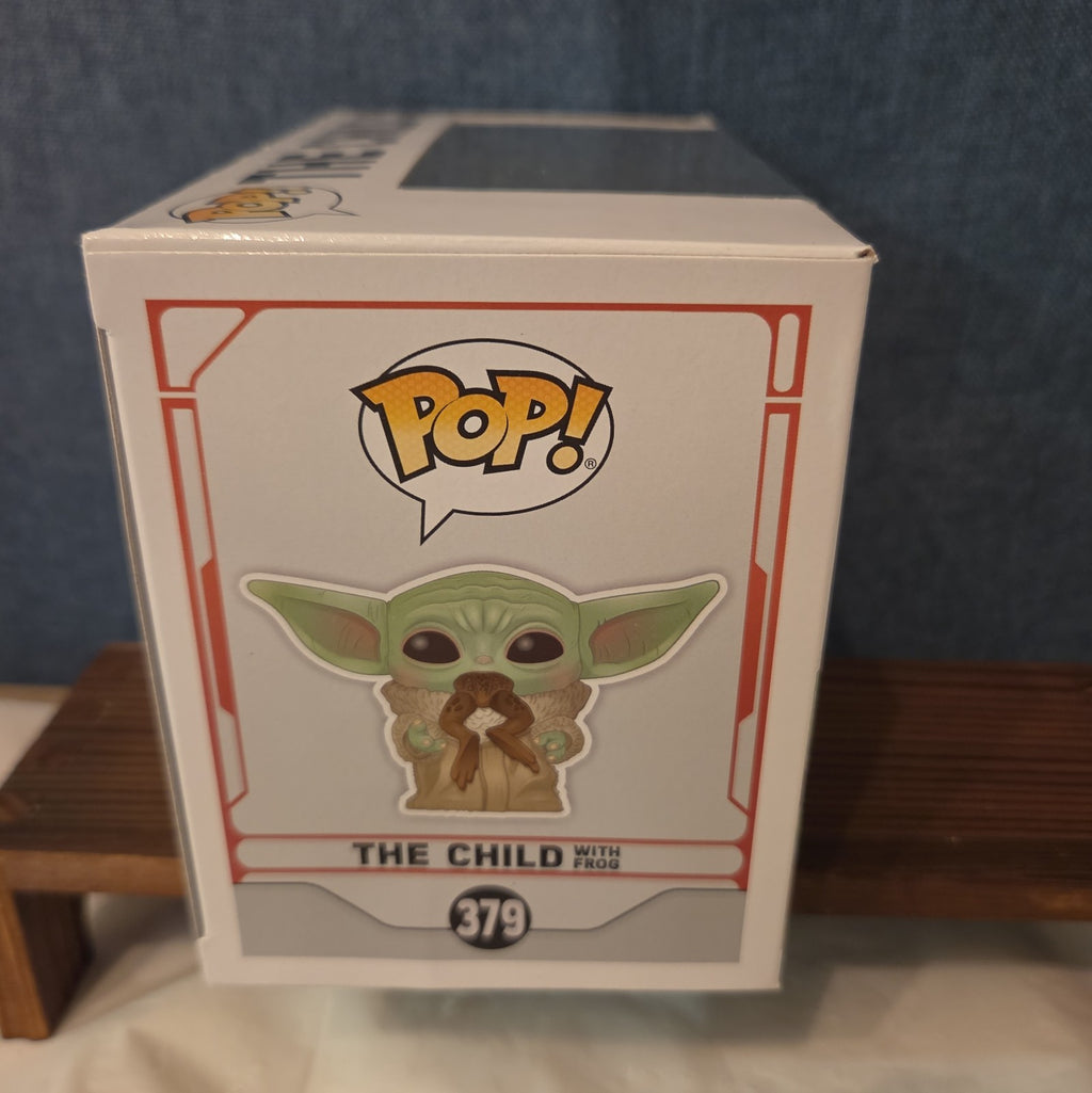 Funko Pop Star Wars The Child With Frog #379 Grogu Vinyl Figure MIB