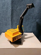 Wooden Railway Steam Shovel Excavator Construction Vehicle for Train Set