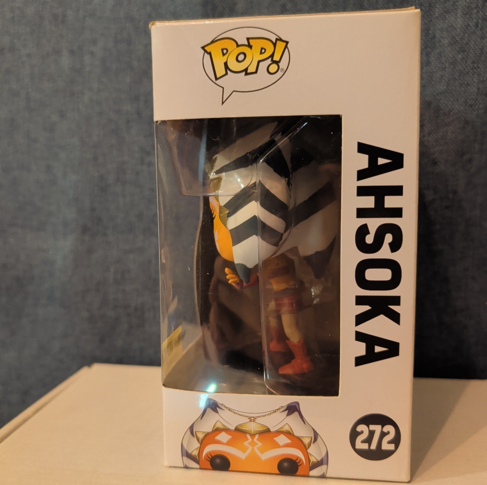 Funko POP Star Wars Ahsoka 272 Hot Topic Exclusive Vinyl In Box with Protector