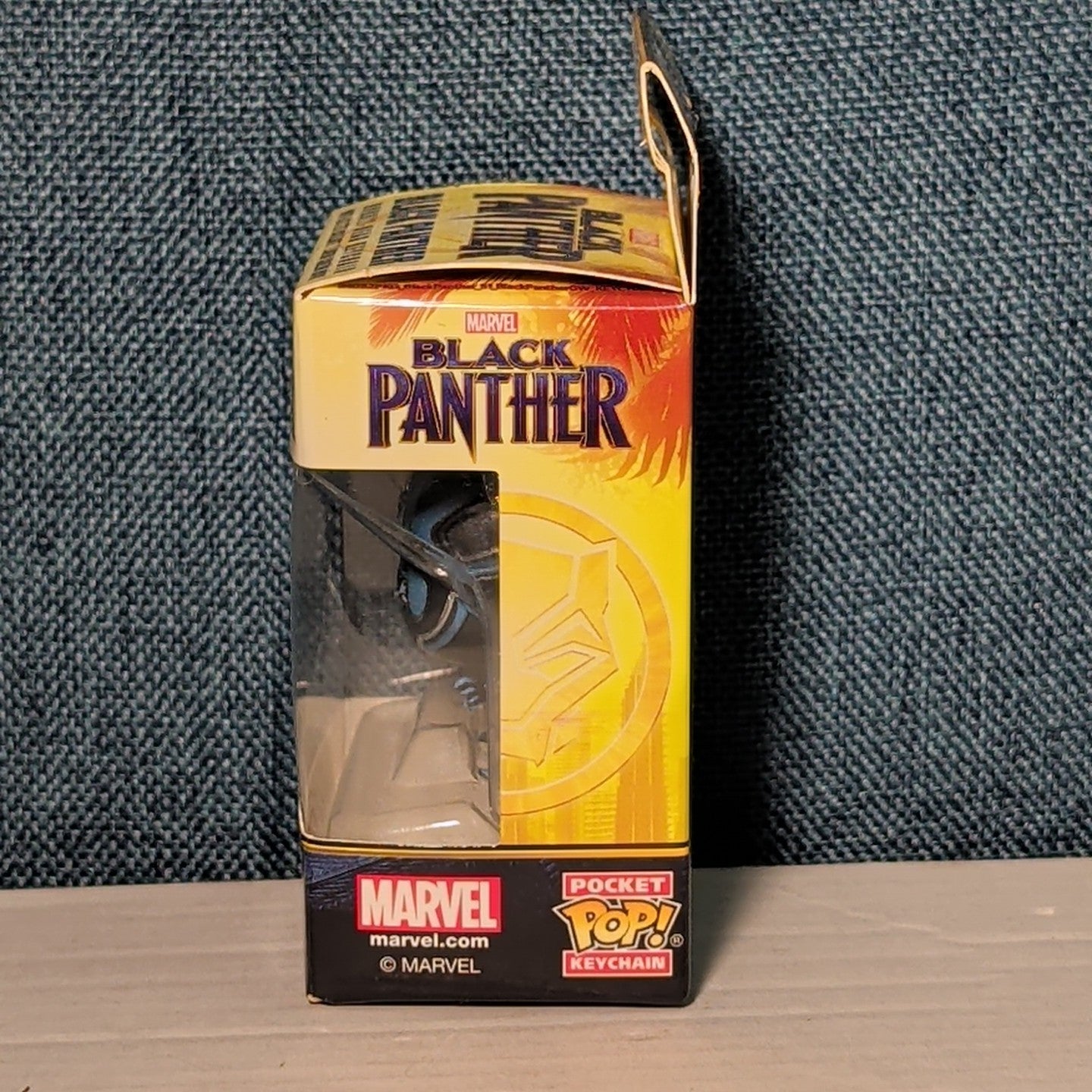 Funko Pocket POP Keychain Marvel Black Panther Glow in the Dark GITD Bobble Head