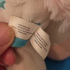 Manhattan Toy White Pink Unicorn Plush Rainbow Stars