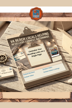 Custom Reseller Link Hub Web Design Single Page Site Brand Setup Service