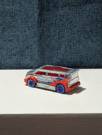 Hot Wheels Speed Box (2012) | Red White & Blue "Super Chromes" |Diecast Van