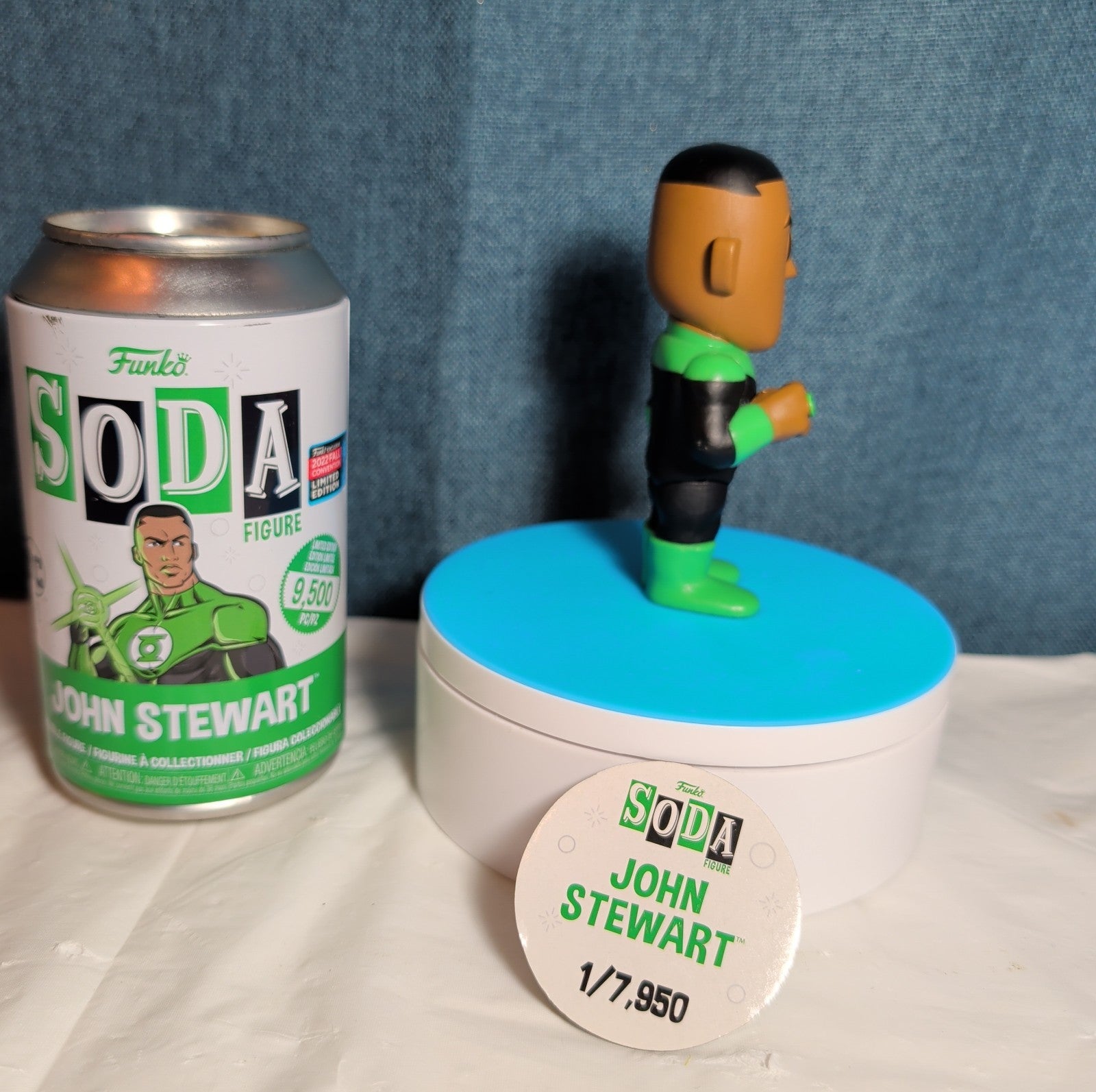 Funko Soda Green Lantern John Stewart Vinyl Figure NYCC 2022