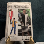 Simplicity 9452 Vintage 1989 Knit Pants Skirt Top Pattern SZ 6-24 UNCUT