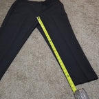Zac & Rachel Black Dress Pants 14 Pleated Pocket Stretch Career NWOT