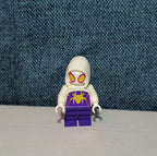 LEGO Marvel Ghost Spider Minifigure Gwen Stacy Kids Custom Sitting Toy Used