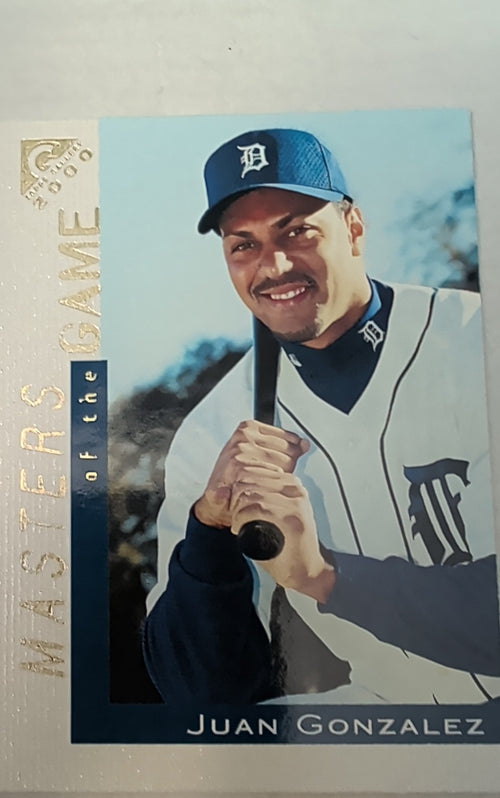 2000 Topps Gallery - Masters of the Game Juan González #116