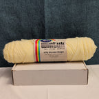 Vintage Wintuk Yarn 100% Orlon Acrylic Fisherman Cream 4-Ply Worsted Weight NOS