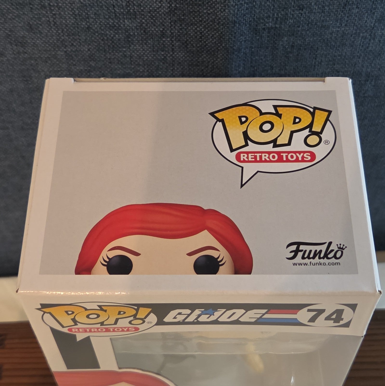 Funko Pop Retro Toys G.I. Joe Scarlett #74 New in Box with Protector