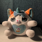 Zuru Rainbocorns Kittycorn Series 2 Exotic Cat 4" Plush Glitter Horn Wings CLEAN