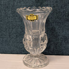 Forever Crystal 3pc Vanity Set | 24% Lead Crystal Zajecar Yugoslavia NEW IN BOX
