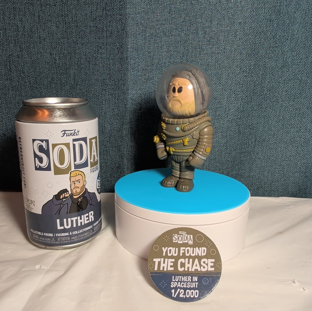 Funko Soda Luther Spacesuit Chase Vinyl Figure 1/2000