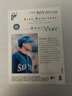 2000 Topps Gallery - Masters of the Game Alex Rodriguez #103