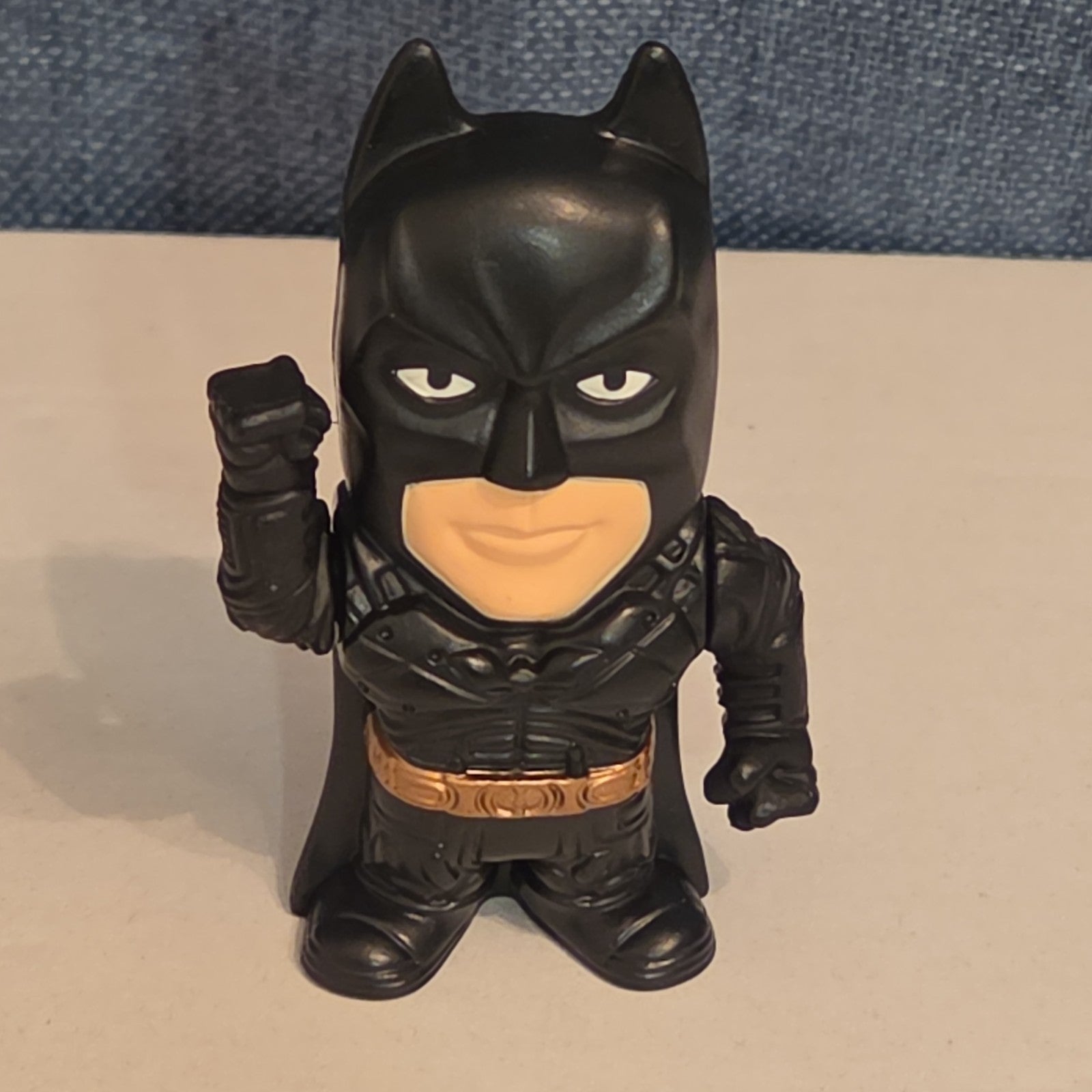 Batman Mini Figure 2008 Dark Knight DC Comics GMI Warner Bros 2.5” Toy Vintage