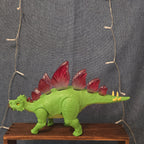 Zuri Inc Stegosaurus Walking Dinosaur Light Up Spikes 12.5