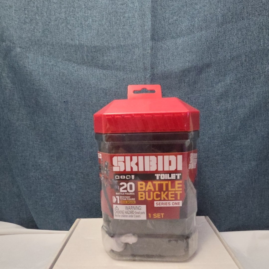 Skibidi Toilet Battle Bucket Series 1 New Sealed 20 Figures Mystery Titan NIB