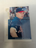 2000 Topps Gallery - Masters of the Game Chipper Jones #110