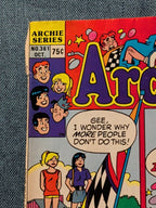 Archie #361 Oct 1988 Newsstand :Dan DeCarlo Art The New Archies Promo