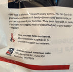 4Patriots 72-Hour Survival Food Kit Emergency MRE Supply