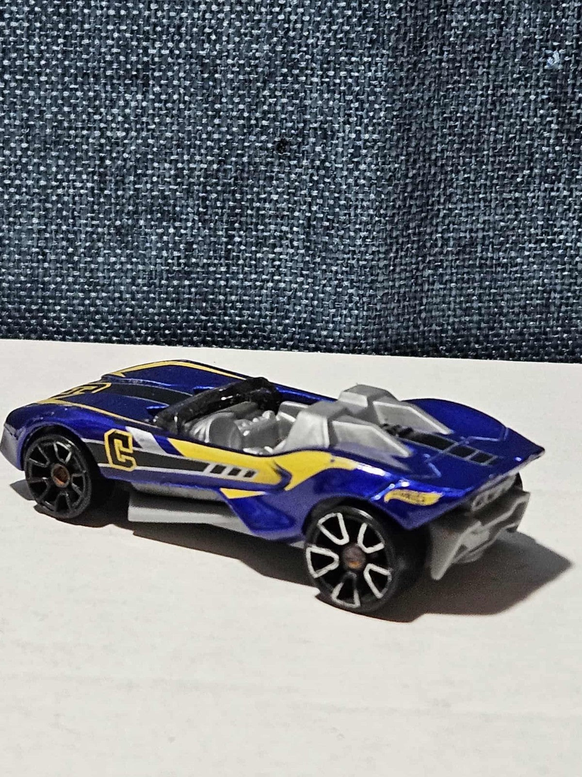Hot Wheels Carbonic | 2023 Multi-Pack Exclusive Candy Blue | Loose Track Car |