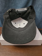 True Religion Hat Black Baseball Cap Buddha Design Adjustable Snapback Mens