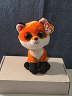 Ty Beanie Boos Meadow the Fox 6" Plush Stuffed Animal Toy