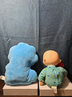 CoComelon Toy Lot Musical Bedtime JJ Doll Plush Pillow 4 Mini Vehicles Jazwares