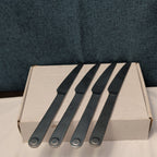 6 Pc GOURMET SETTINGS TAXI Flatware Set | 18/8 Stainless | 4 Knives | 2 Spoons