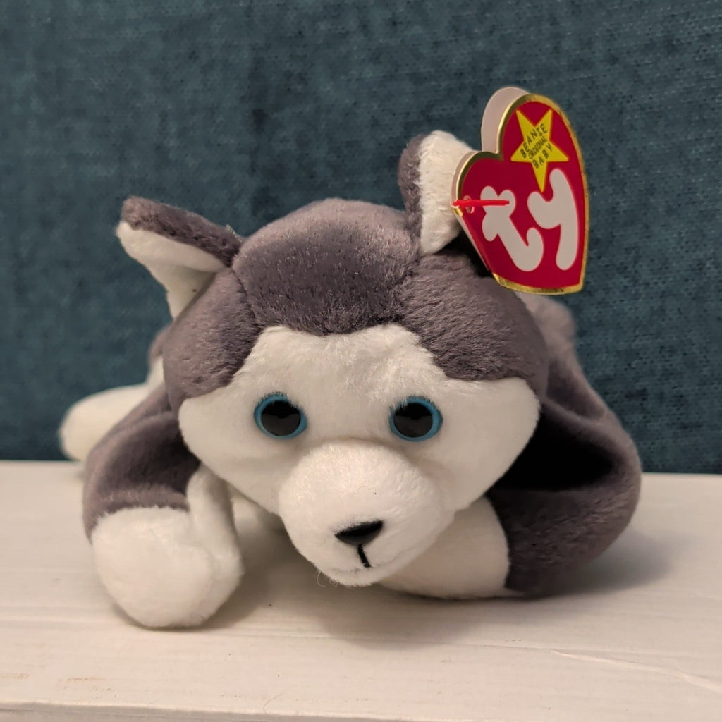 TY Beanie Baby NANOOK Husky Dog 1996 | MWMT Mint Tags | Fareham Hants Star