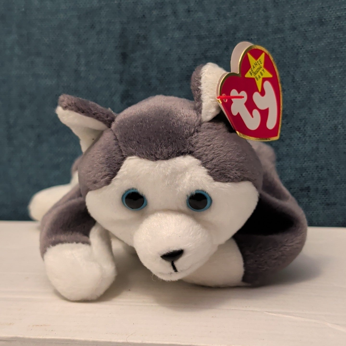 TY Beanie Baby NANOOK Husky Dog 1996 | MWMT Mint Tags | Fareham Hants Star
