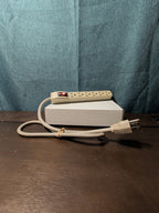6-Outlet Power Strip Surge Protector 4 Ft Cord 15A Circuit Breaker Switch White