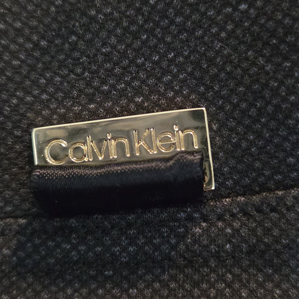 Calvin Klein Pants Womens M Black Slim Fit Ankle Stretch Elastic