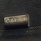 Calvin Klein Pants Womens M Black Slim Fit Ankle Stretch Elastic