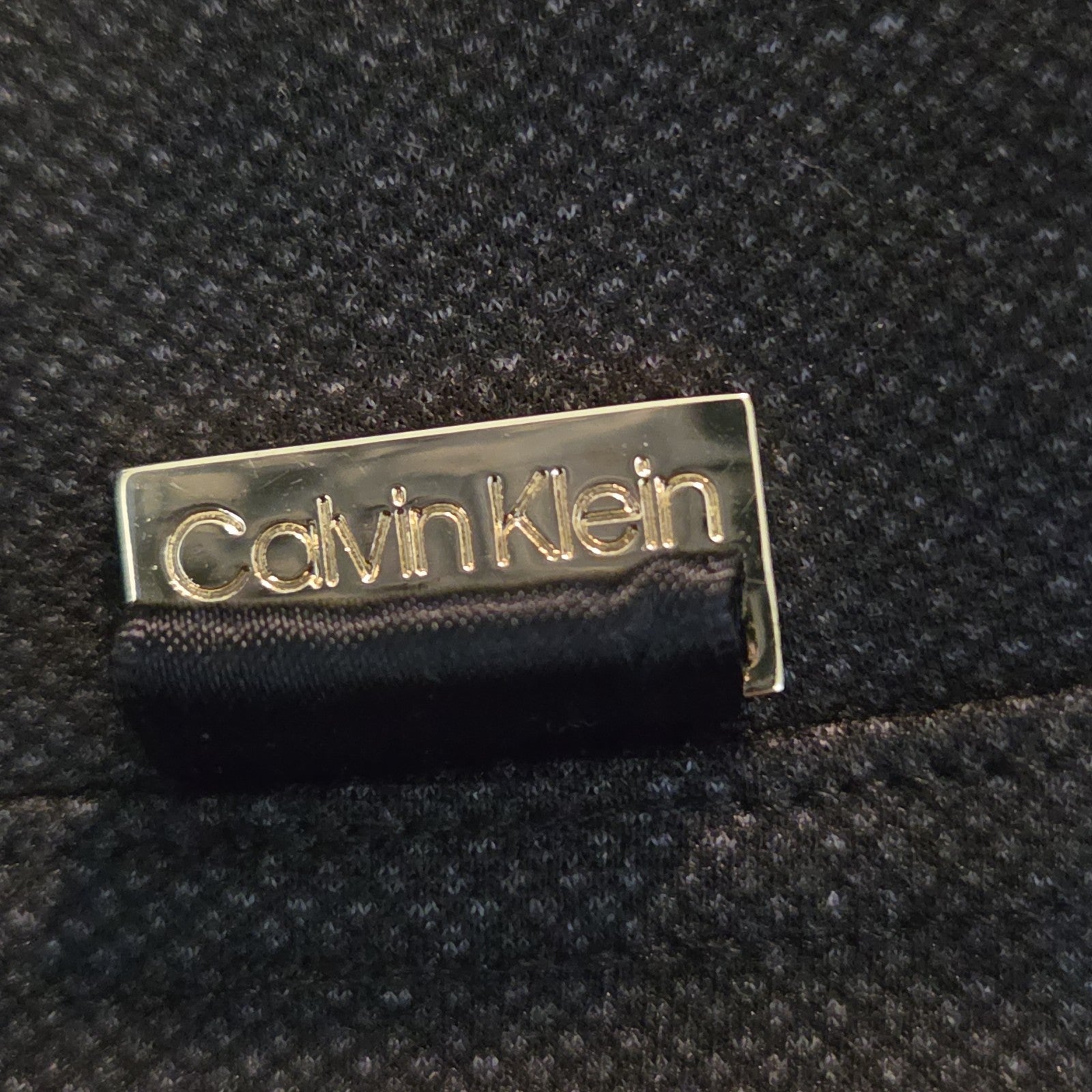 Calvin Klein Pants Womens M Black Slim Fit Ankle Stretch Elastic