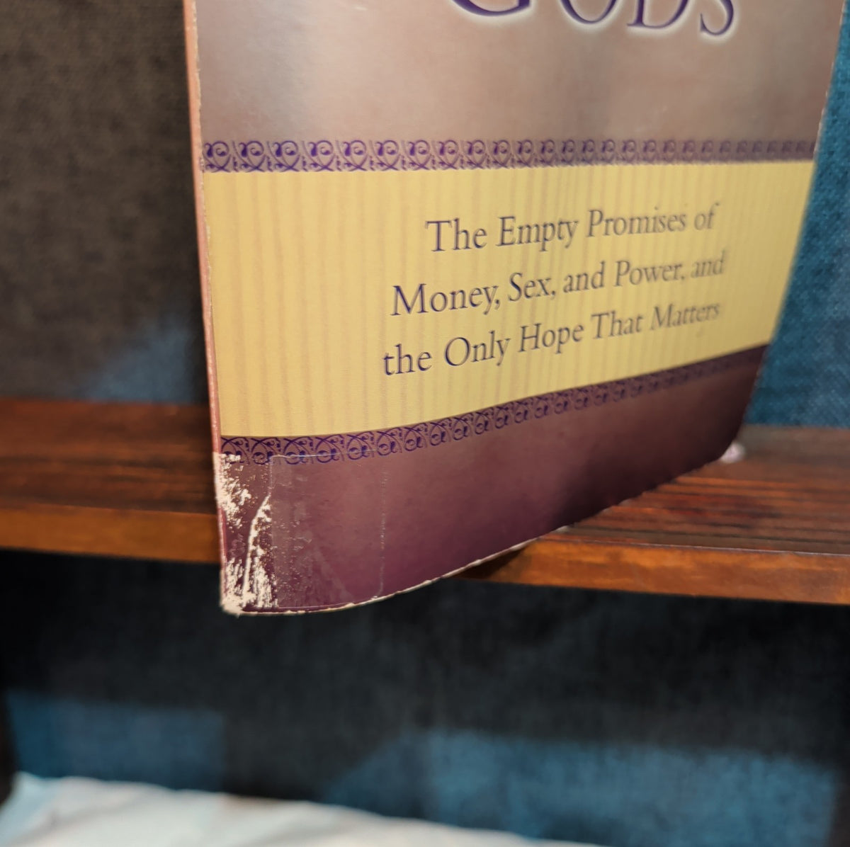Timothy Keller Counterfeit Gods Paperback Christian Theology